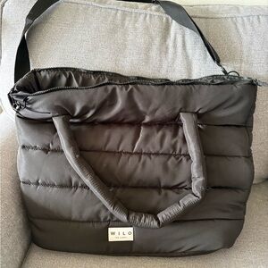 Wilo The Label - Black Quilted Tote Bag